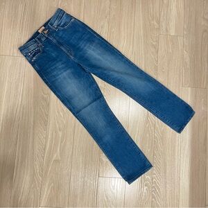 NWOT Mother Swooner Ankle Rascal Straight Leg jean